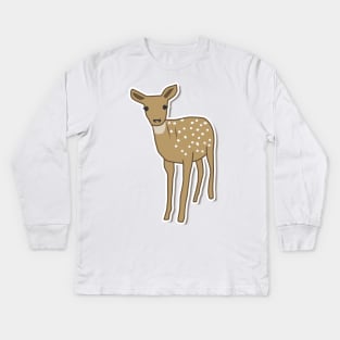 Doe Illustration Kids Long Sleeve T-Shirt